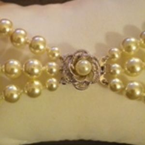 Vintage Kennedy pho pearl Necklace